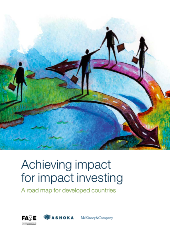 Achieving impact for impact investing report cover page
